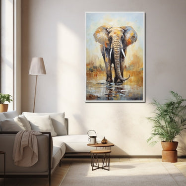 Elephant Art Painting
